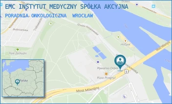 PORADNIA ONKOLOGICZNA - EMC INSTYTUT MEDYCZNY SPÓŁKA AKCYJNA - UL. WEJHEROWSKA 28/4,  WROCŁAW