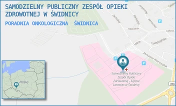 PORADNIA ONKOLOGICZNA - SAMODZIELNY PUBLICZNY ZESPÓŁ OPIEKI ZDROWOTNEJ W ŚWIDNICY - UL. LEŚNA 27-29,  ŚWIDNICA