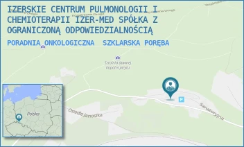 PORADNIA ONKOLOGICZNA - IZERSKIE CENTRUM PULMONOLOGII I CHEMIOTERAPII IZER-MED SPÓŁKA Z OGRANICZONĄ ODPOWIEDZIALNOŚCIĄ - UL. SANATORYJNA 1,  SZKLARSKA PORĘBA