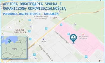 PORADNIA RADIOTERAPII - AFFIDEA ONKOTERAPIA SPÓŁKA Z OGRANICZONĄ ODPOWIEDZIALNOŚCIĄ - CHAŁUBIŃSKIEGO 7,  KOSZALIN