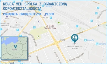 PORADNIA ONKOLOGICZNA - ŚWIAT ZDROWIA OPERATOR MEDYCZNY SP. Z O.O - OTOLIŃSKA 8,  PŁOCK