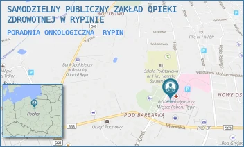 PORADNIA ONKOLOGICZNA - SAMODZIELNY PUBLICZNY ZAKŁAD OPIEKI ZDROWOTNEJ W RYPINIE - 3 MAJA 2,  RYPIN