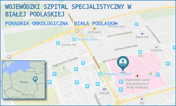 PORADNIA ONKOLOGICZNA - WOJEWÓDZKI SZPITAL SPECJALISTYCZNY W BIAŁEJ PODLASKIEJ - TEREBELSKA 57-65,  BIAŁA PODLASKA