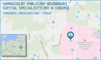 PORADNIA ONKOLOGICZNA - SAMODZIELNY PUBLICZNY WOJEWÓDZKI SZPITAL SPECJALISTYCZNY W CHEŁMIE - SZPITALNA 53 B,  CHEŁM