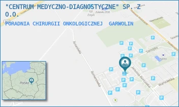 PORADNIA CHIRURGII ONKOLOGICZNEJ - "CENTRUM MEDYCZNO-DIAGNOSTYCZNE" SP. Z O.O. - KORCZAKA 35/3,  GARWOLIN