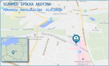 PORADNIA ONKOLOGICZNA - SCANMED SPÓŁKA AKCYJNA - UL. SKŁODOWSKIEJ-CURIE 21,  KLUCZBORK