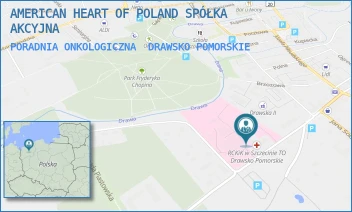 PORADNIA ONKOLOGICZNA - AMERICAN HEART OF POLAND SPÓŁKA AKCYJNA - BOLESŁAWA CHROBREGO 4,  DRAWSKO POMORSKIE
