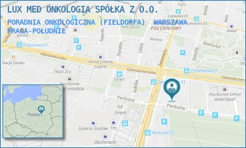 PORADNIA ONKOLOGICZNA (FIELDORFA) - LUX MED ONKOLOGIA SPÓŁKA Z O.O. - GEN. AUGUSTA EMILA FIELDORFA "NILA" 40,  WARSZAWA PRAGA-POŁUDNIE