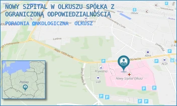 PORADNIA ONKOLOGICZNA - NOWY SZPITAL W OLKUSZU SPÓŁKA Z OGRANICZONĄ ODPOWIEDZIALNOŚCIĄ - AL. 1000-LECIA 13,  OLKUSZ