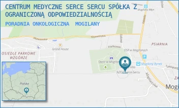 PORADNIA ONKOLOGICZNA - CENTRUM MEDYCZNE SERCE SERCU SPÓŁKA Z OGRANICZONĄ ODPOWIEDZIALNOŚCIĄ - RYNEK 4,  MOGILANY
