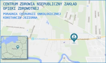 PORADNIA CHIRURGII ONKOLOGICZNEJ - CENTRUM ZDROWIA ADAM MUSZYŃSKI SPÓŁKA KOMANDYTOWO-AKCYJNA - KAZIMIERZA PUŁASKIEGO 20B,  KONSTANCIN-JEZIORNA