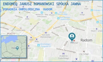 PORADNIA ONKOLOGICZNA - ENDOMED JANUSZ ROMANOWSKI SPÓŁKA JAWNA - JANA KILIŃSKIEGO 6,  RADOM