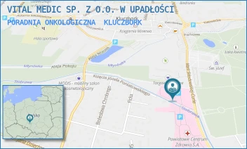 PORADNIA ONKOLOGICZNA - VITAL MEDIC SP. Z O.O. W UPADŁOŚCI - UL. MARII SKŁODOWSKIEJ - CURIE 21,  KLUCZBORK
