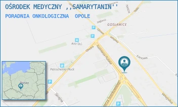PORADNIA ONKOLOGICZNA - OŚRODEK MEDYCZNY ,,SAMARYTANIN'' - UL. KAZIMIERZA PUŻAKA 11,  OPOLE