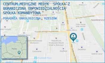 PORADNIA ONKOLOGICZNA - CENTRUM MEDYCZNE MEDYK  SPÓŁKA Z OGRANICZONĄ ODPOWIEDZIALNOŚCIĄ SPÓŁKA KOMANDYTOWA - AL. TADEUSZA REJTANA 53,  RZESZÓW