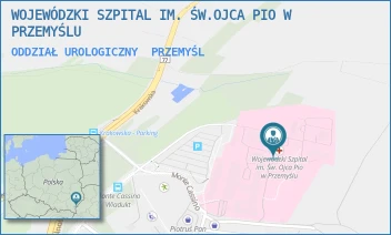 ODDZIAŁ UROLOGICZNY - WOJEWÓDZKI SZPITAL IM. ŚW.OJCA PIO W PRZEMYŚLU - UL. MONTE CASSINO 18, PRZEMYŚL