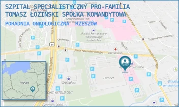 PORADNIA ONKOLOGICZNA - SZPITAL SPECJALISTYCZNY PRO-FAMILIA TOMASZ ŁOZIŃSKI SPÓŁKA KOMANDYTOWA - UL. WITOLDA 6B,  RZESZÓW