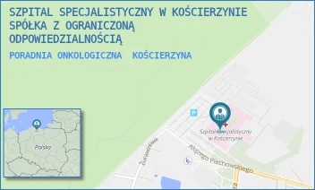 PORADNIA ONKOLOGICZNA - SZPITAL SPECJALISTYCZNY W KOŚCIERZYNIE SPÓŁKA Z OGRANICZONĄ ODPOWIEDZIALNOŚCIĄ - UL. A. PIECHOWSKIEGO 36,  KOŚCIERZYNA