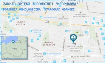 PORADNIA ONKOLOGICZNA - ZAKŁAD OPIEKI ZDROWOTNEJ "MEDPHARMA" - AL. JANA PAWŁA II 5,  STAROGARD GDAŃSKI
