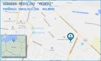 PORADNIA ONKOLOGICZNA - OŚRODEK MEDYCZNY "MEDERI" - UL. NOWOWIEJSKIEGO 48,  MALBORK