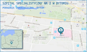 PORADNIA ONKOLOGICZNA - SZPITAL SPECJALISTYCZNY NR 2 W BYTOMIU - UL. BATOREGO 15,  BYTOM