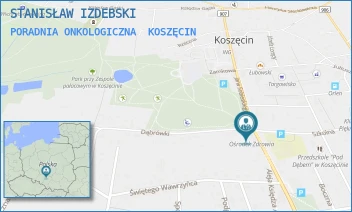 PORADNIA ONKOLOGICZNA - STANISŁAW IZDEBSKI - UL. SOBIESKIEGO 8,  KOSZĘCIN