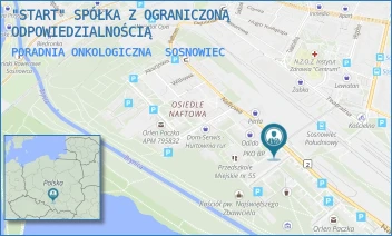 PORADNIA ONKOLOGICZNA - "START" SPÓŁKA Z OGRANICZONĄ ODPOWIEDZIALNOŚCIĄ - UL. NAFTOWA 35,  SOSNOWIEC