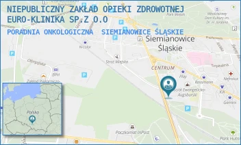 PORADNIA ONKOLOGICZNA - NIEPUBLICZNY ZAKŁAD OPIEKI ZDROWOTNEJ EURO-KLINIKA SP.Z O.O - UL. UL. WYSPIAŃSKIEGO 3,  SIEMIANOWICE ŚLĄSKIE