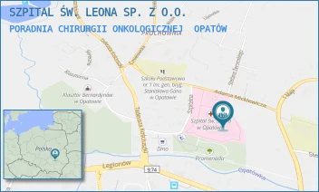 PORADNIA CHIRURGII ONKOLOGICZNEJ - SZPITAL ŚW. LEONA SP. Z O.O. - SZPITALNA 4/SZP,  OPATÓW