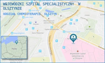 ODDZIAŁ CHEMIOTERAPII - WOJEWÓDZKI SZPITAL SPECJALISTYCZNY  W OLSZTYNIE - ŻOŁNIERSKA 18,  OLSZTYN