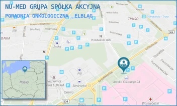 PORADNIA ONKOLOGICZNA - NU-MED GRUPA SPÓŁKA AKCYJNA - KRÓLEWIECKA 146,  ELBLĄG