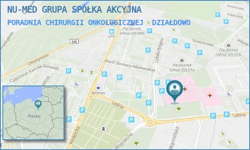 PORADNIA CHIRURGII ONKOLOGICZNEJ - NU-MED GRUPA SPÓŁKA AKCYJNA - LEŚNA 1,  DZIAŁDOWO