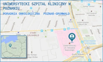 PORADNIA ONKOLOGICZNA - UNIWERSYTECKI SZPITAL KLINICZNY W POZNANIU - PRZYBYSZEWSKIEGO 49,  POZNAŃ-GRUNWALD