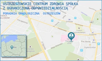 PORADNIA ONKOLOGICZNA - OSTRZESZOWSKIE CENTRUM ZDROWIA SPÓŁKA Z OGRANICZONĄ ODPOWIEDZIALNOŚCIĄ - AL. WOLNOŚCI 4,  OSTRZESZÓW