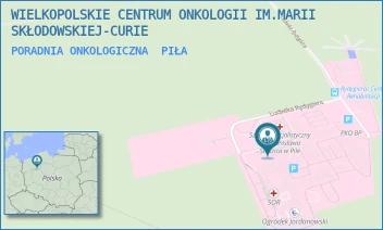 PORADNIA ONKOLOGICZNA - WIELKOPOLSKIE CENTRUM ONKOLOGII IM.MARII SKŁODOWSKIEJ-CURIE - LUDWIKA RYDYGIERA 1,  PIŁA