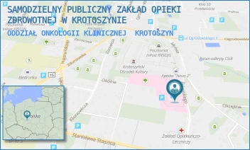 ODDZIAŁ ONKOLOGII KLINICZNEJ - SAMODZIELNY PUBLICZNY ZAKŁAD OPIEKI ZDROWOTNEJ W KROTOSZYNIE - BOLEWSKIEGO 4-8,  KROTOSZYN