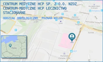 ODDZIAŁ ONKOLOGICZNY - CENTRUM MEDYCZNE HCP SPÓŁKA Z O.O. NZOZ CENTRUM MEDYCZNE HCP LECZNICTWO AMBULATORYJNE - 28 CZERWCA1956 194,  POZNAŃ-WILDA