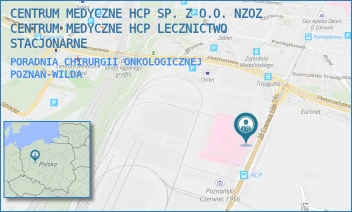 PORADNIA CHIRURGII ONKOLOGICZNEJ - CENTRUM MEDYCZNE HCP SPÓŁKA Z O.O. NZOZ CENTRUM MEDYCZNE HCP LECZNICTWO AMBULATORYJNE - 28 CZERWCA1956 194,  POZNAŃ-WILDA