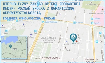 PORADNIA ONKOLOGICZNA - NIEPUBLICZNY ZAKŁAD OPIEKI ZDROWOTNEJ MEDYK- POZNAŃ SPÓŁKA Z OGRANICZONĄ ODPOWIEDZIALNOŚCIĄ - ŚWIT 47,  POZNAŃ