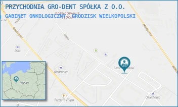 GABINET ONKOLOGICZNY - PRZYCHODNIA GRO-DENT SPÓŁKA Z O.O. - OSIEDLE WOJSKA POLSKIEGO 111,  GRODZISK WIELKOPOLSKI