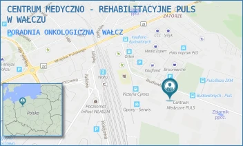 PORADNIA ONKOLOGICZNA - CENTRUM MEDYCZNO - REHABILITACYJNE PULS W WAŁCZU - BUDOWLANYCH 10,  WAŁCZ
