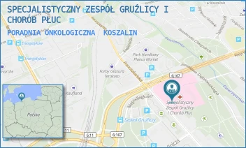 PORADNIA ONKOLOGICZNA - SPECJALISTYCZNY ZESPÓŁ GRUŹLICY I CHORÓB PŁUC - NIEPODLEGŁOŚCI 44/48,  KOSZALIN