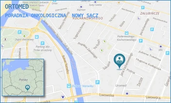 PORADNIA ONKOLOGICZNA - ORTOMED - UL. JANA KOCHANOWSKIEGO 15,  NOWY SĄCZ