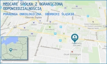 PORADNIA ONKOLOGICZNA - MEDCARE SPÓŁKA Z OGRANICZONĄ ODPOWIEDZIALNOŚCIĄ - UL. TRZEBNICKA 37,  OBORNIKI ŚLĄSKIE